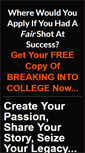 Mobile Screenshot of collegeadmissions.com